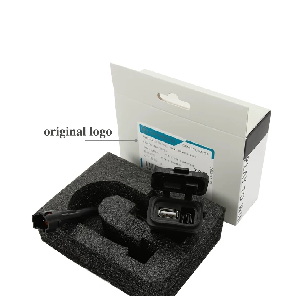 Original Modified Type-C and USB Interface For CFMOTO 500SR Voom 500 SR 450SR 450SS 450NK 800NK Modified USB and Type C  Charger