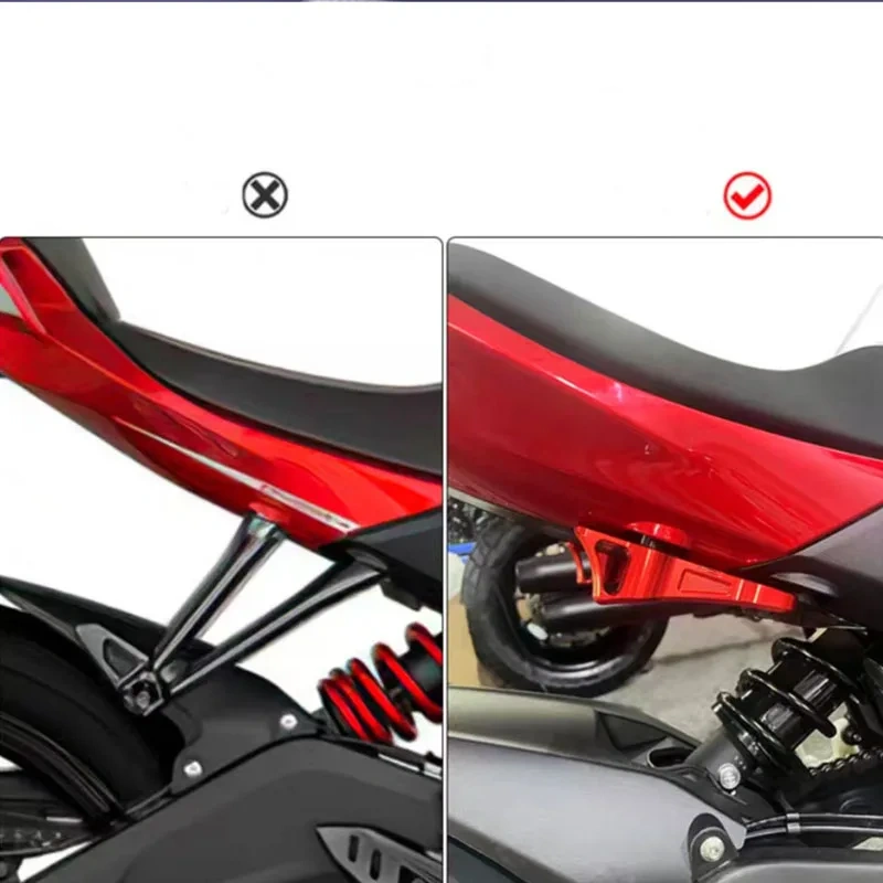 For CF MOTO 450 SR 250 SR 250 NK Rear Foot Pedal Removal Decorative Cover Modification Footrest Pegs Motorcycle Accessories