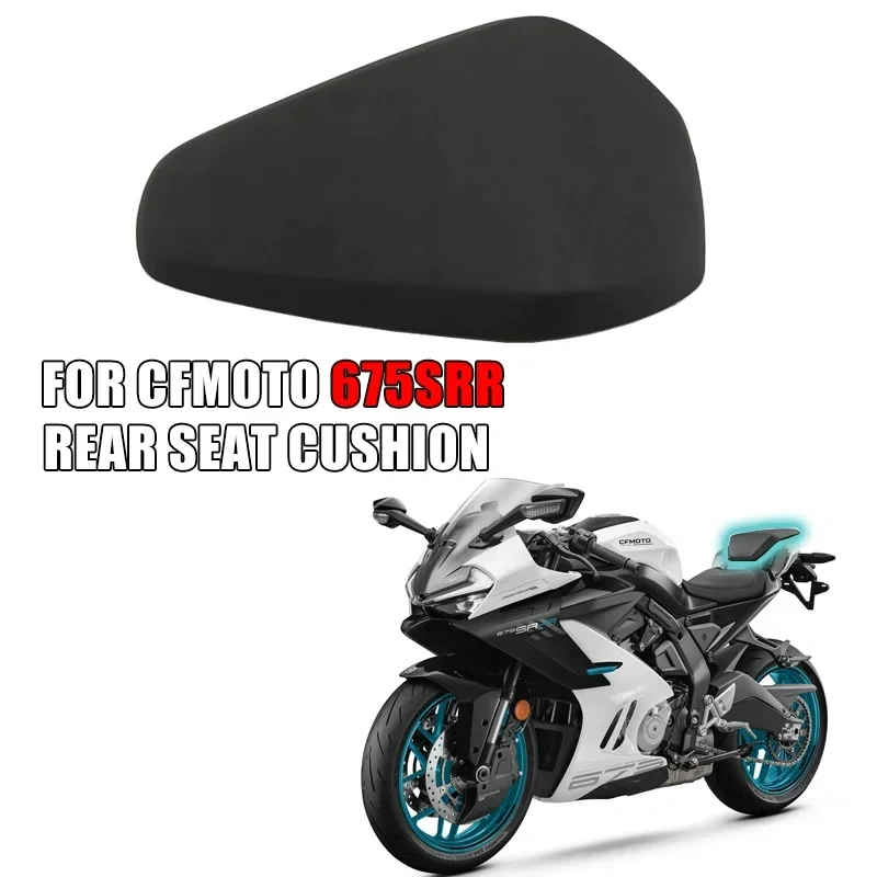 For CFMOTO 675SR 675SRR 675SS CF650-10 Motorcycle Rear Seat Cushion Seat Cushion Seat Bag Soft Bag Original Accessories