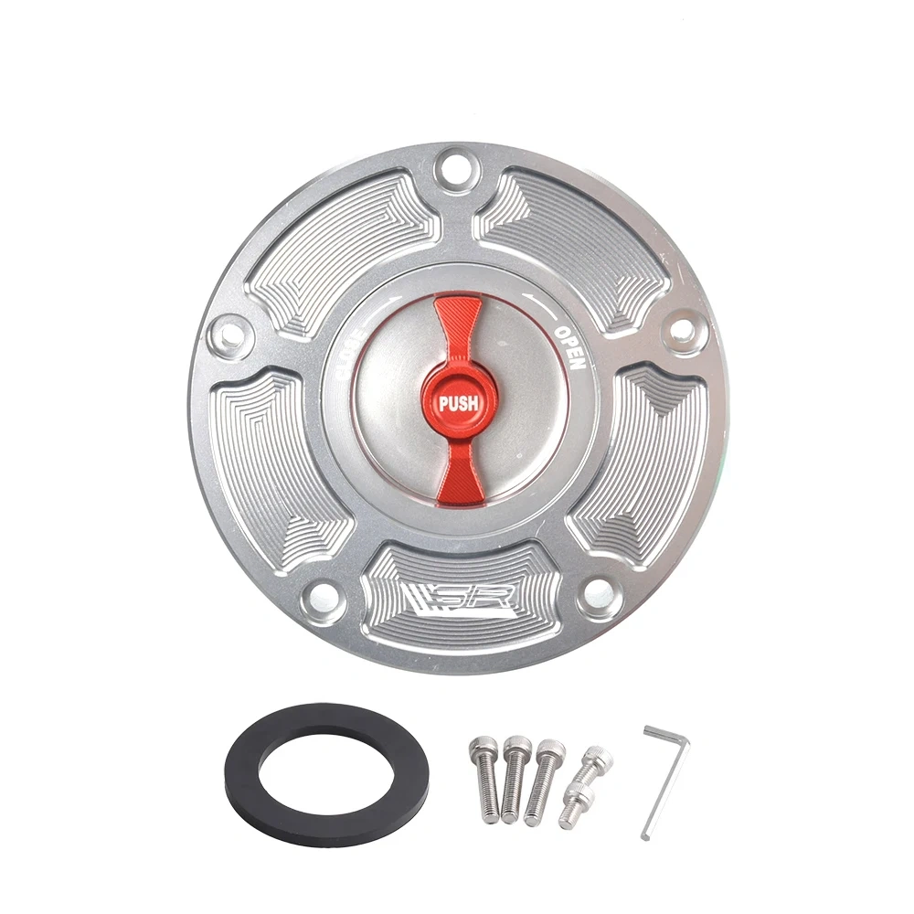 For Spring Breeze CF 250SR 450SR 450SRS Modified Quick Removal Tank Cover 250 450 SR Gas cover Tank Cover Aluminum Alloy Fitting