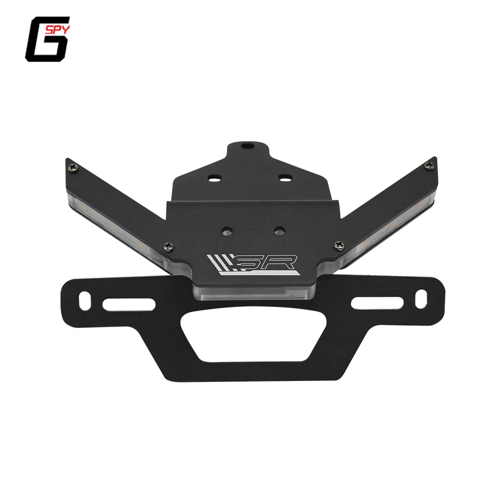 300SR 450SS 450NK Motorcycle License Plate Holder Turn Signal LED Light For CFMOTO 450 SR 300 SS 250 SRS Tail Fender Eliminator