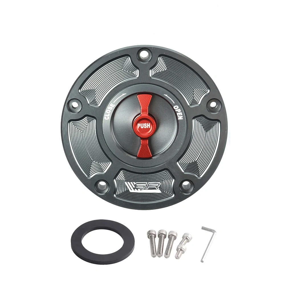For Spring Breeze CF 250SR 450SR 450SRS Modified Quick Removal Tank Cover 250 450 SR Gas cover Tank Cover Aluminum Alloy Fitting