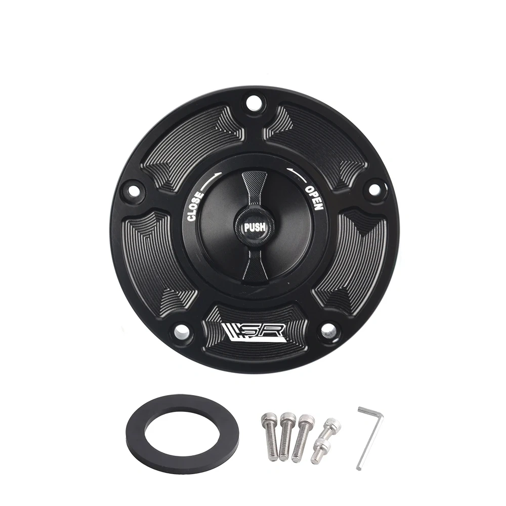 For Spring Breeze CF 250SR 450SR 450SRS Modified Quick Removal Tank Cover 250 450 SR Gas cover Tank Cover Aluminum Alloy Fitting