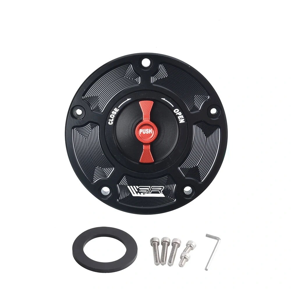 For Spring Breeze CF 250SR 450SR 450SRS Modified Quick Removal Tank Cover 250 450 SR Gas cover Tank Cover Aluminum Alloy Fitting