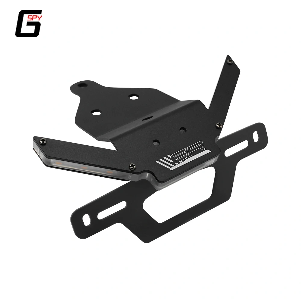 300SR 450SS 450NK Motorcycle License Plate Holder Turn Signal LED Light For CFMOTO 450 SR 300 SS 250 SRS Tail Fender Eliminator