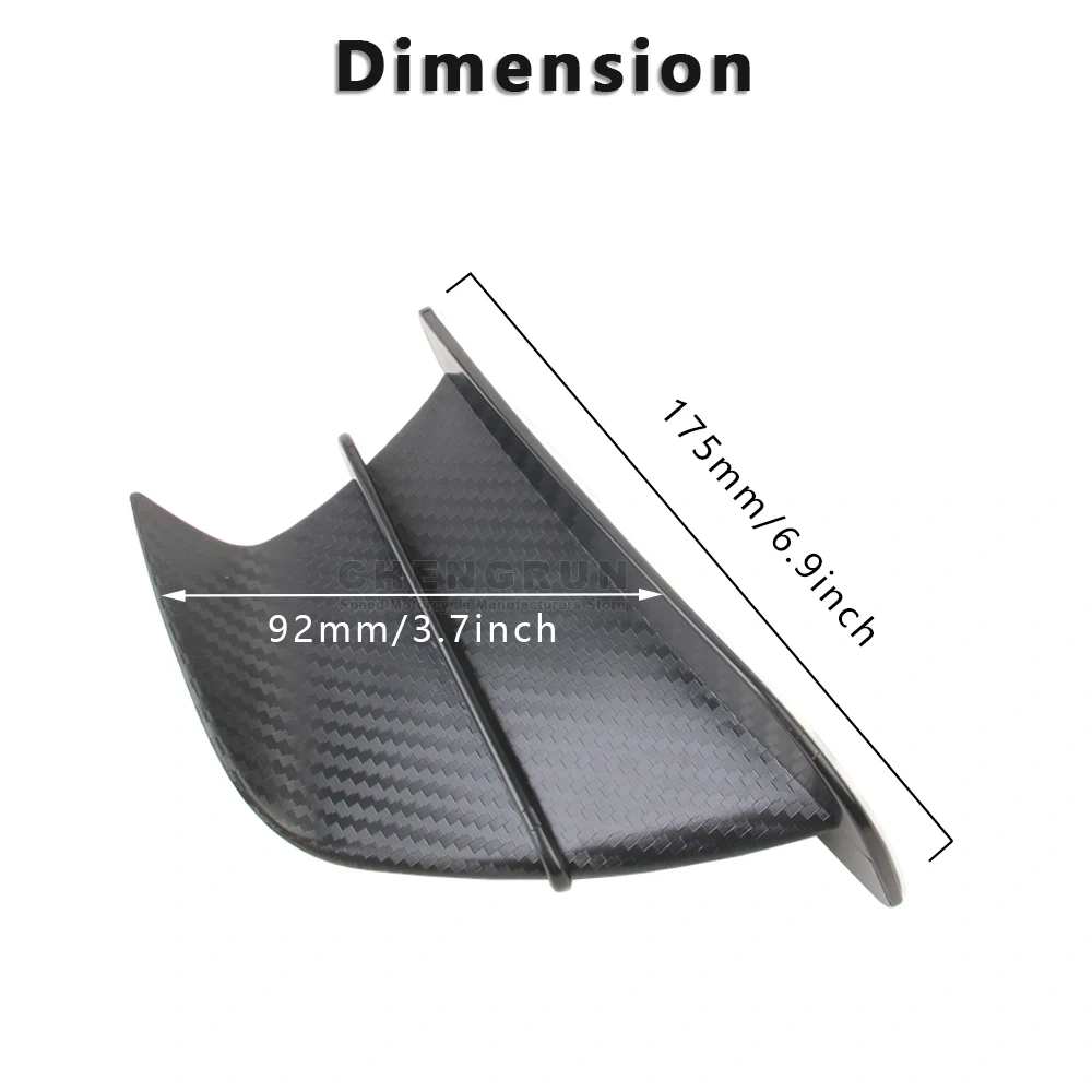 Motorcycle Winglet ABS Plastic Wing Spoiler for CFMoto 650GT 650 GT 300SR 250SR 450SR 450 SR 700MT 700 MT 450SS Accessories