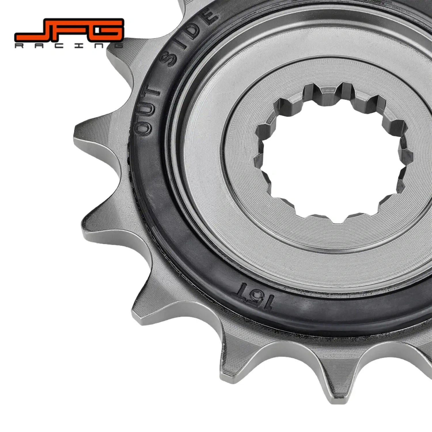 Silent Front Sprocket For CFMOTO 450MT 450SR 650NK 400NK Rubber Cushioned Engine Drive Gear Chain Sprockets 45# Steel