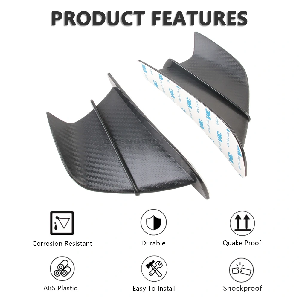 Motorcycle Winglet ABS Plastic Wing Spoiler for CFMoto 650GT 650 GT 300SR 250SR 450SR 450 SR 700MT 700 MT 450SS Accessories