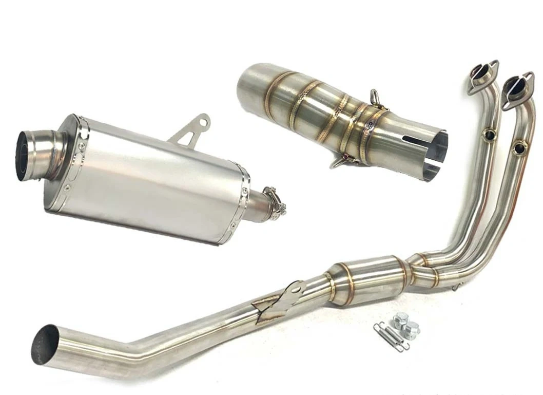 450MT modified exhaust pipe front section 450MT middle section connecting pipe