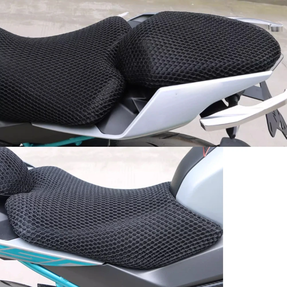 Motorcycle 3D Mesh Seat Cover Heat Insulation Seat Cushion Cover Protector For CFMOTO CF 250NK 250SR 300NK SR250 NK250 250 SR