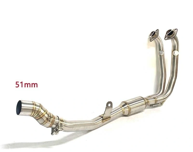 450MT modified exhaust pipe front section 450MT middle section connecting pipe