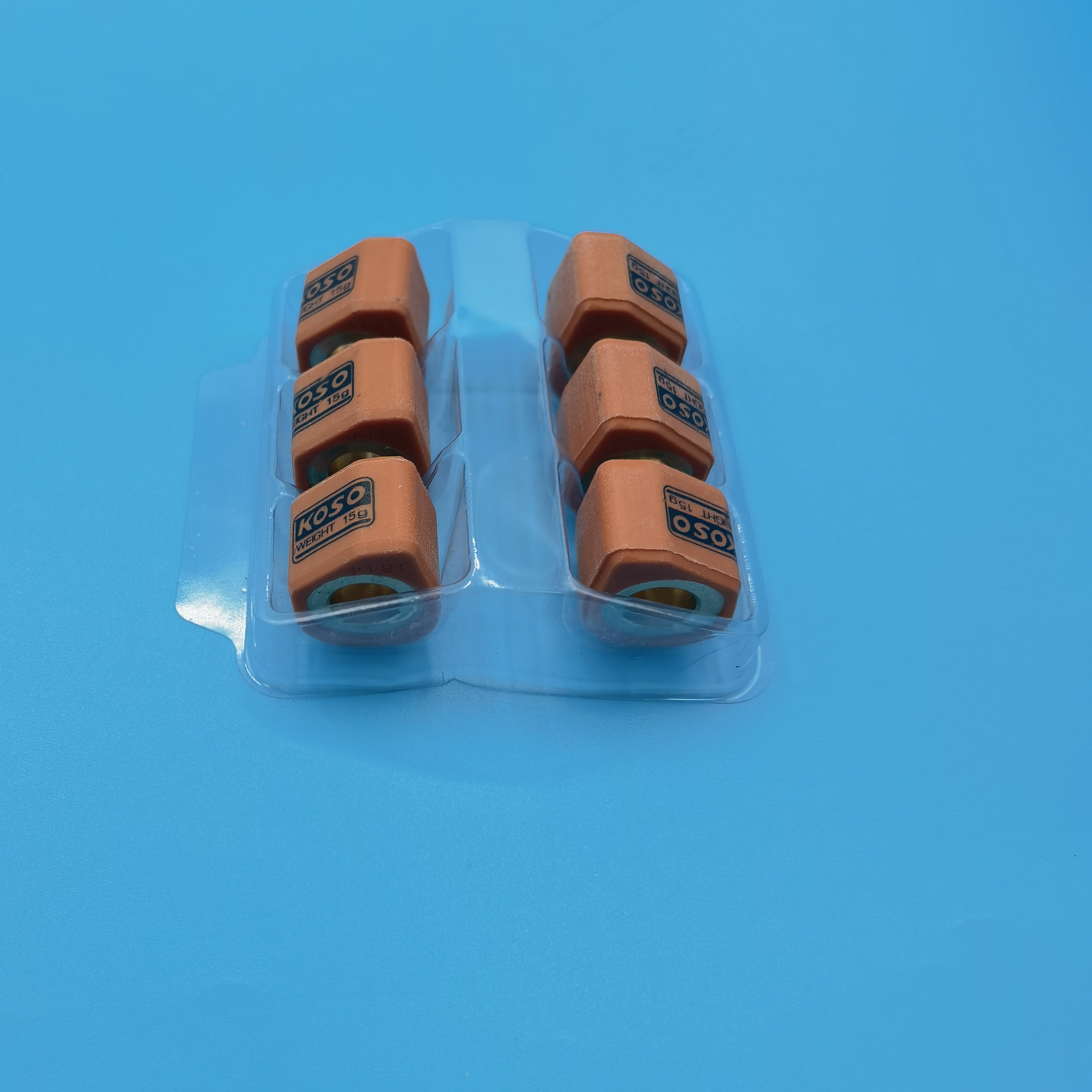 Racing Performance Variator Roller Weights 18x14 15g Iron Sliding Roller Weight for GY6 125cc 18mm X 14mm Size