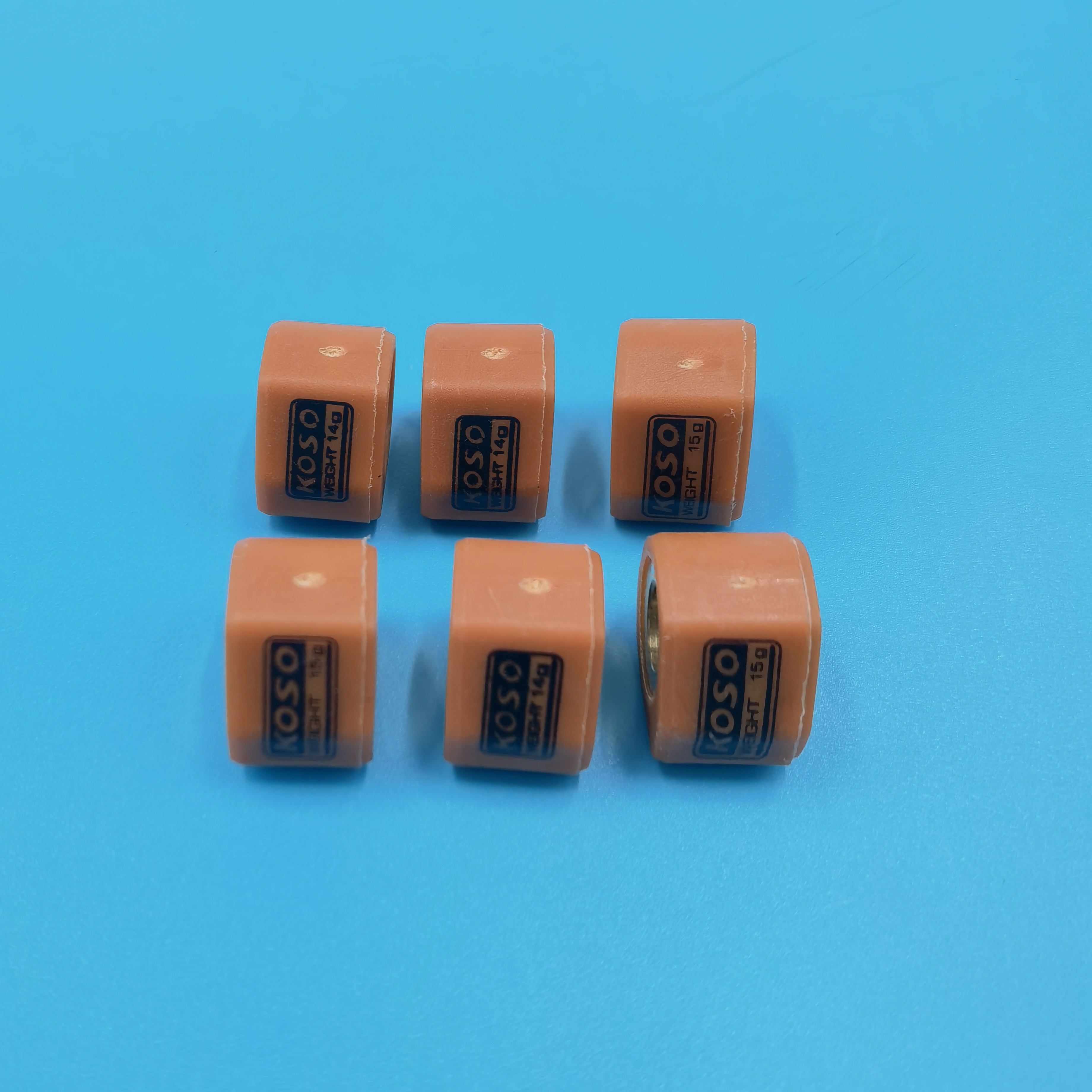 Racing Performance Variator Roller Weights 18x14 15g Iron Sliding Roller Weight for GY6 125cc 18mm X 14mm Size
