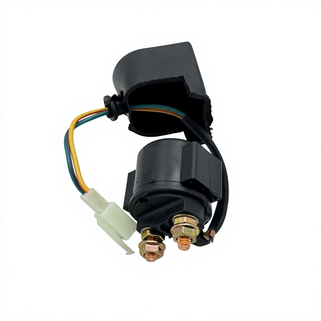 Starter Relay 110cc With Waterproof Cap 12V Solenoid Relay for ATV Go Kart Scooter