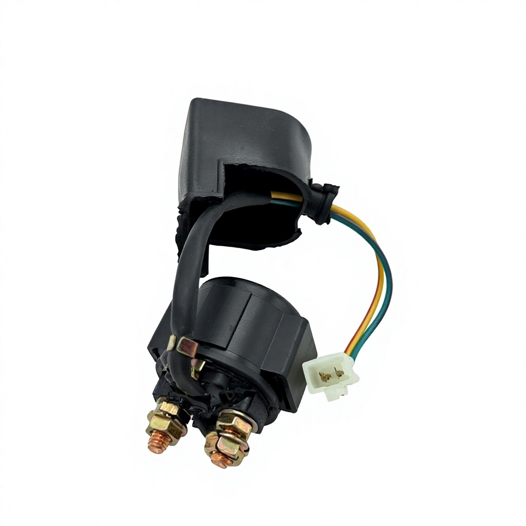 Starter Relay 110cc With Waterproof Cap 12V Solenoid Relay for ATV Go Kart Scooter