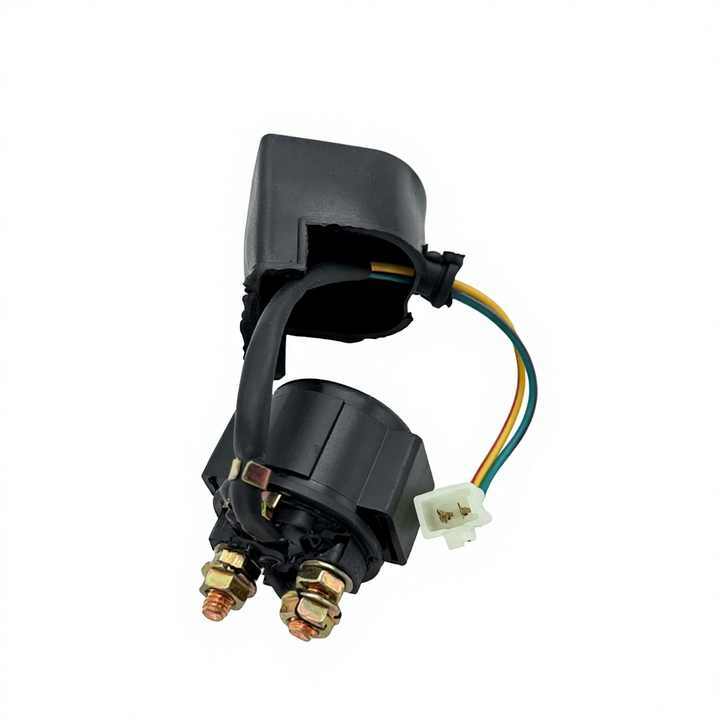 Starter Relay 110cc With Waterproof Cap 12V Solenoid Relay for ATV Go Kart Scooter