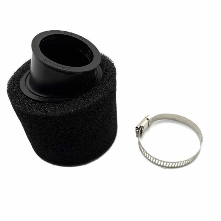 45mm Bent Foam Air Filter Black 45 Degree Angled Sponge Air Cleaner for Pit Bike ATV