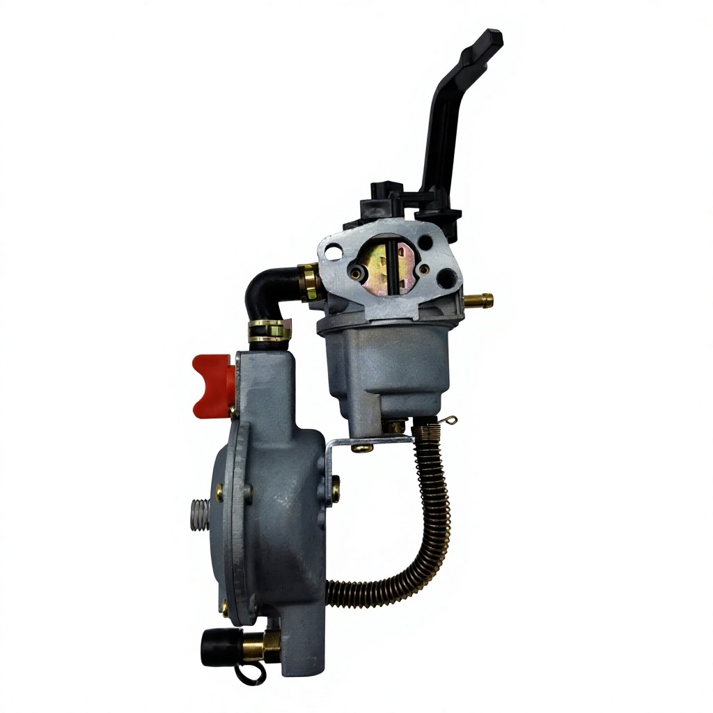 New Motorcycle Dual Fuel Carburetor LPG NG Conversion GX160 for Honda GX200 168F 170F Engine Carb