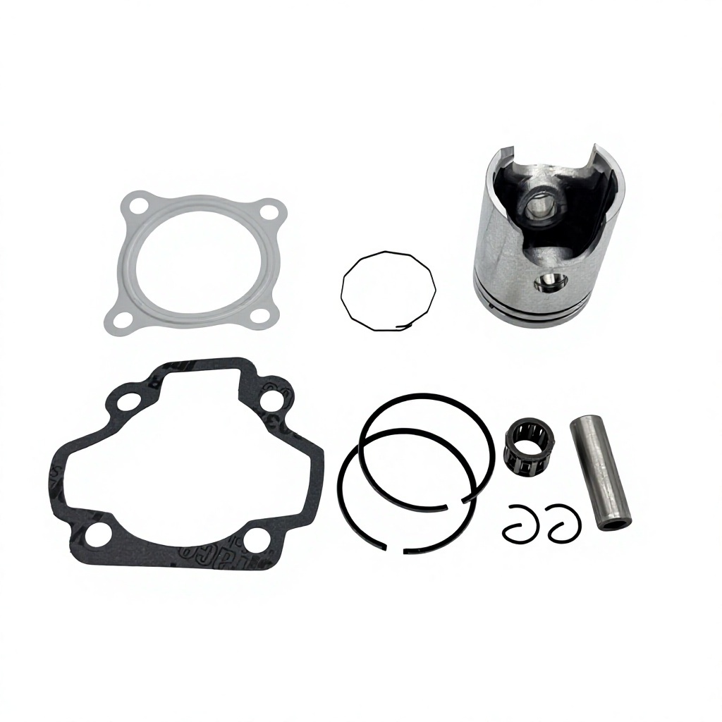 Piston Ring Set for Yamaha PW50 & PW 50 Y-Zinger 2-Stroke 50cc UTV Parts Accessories