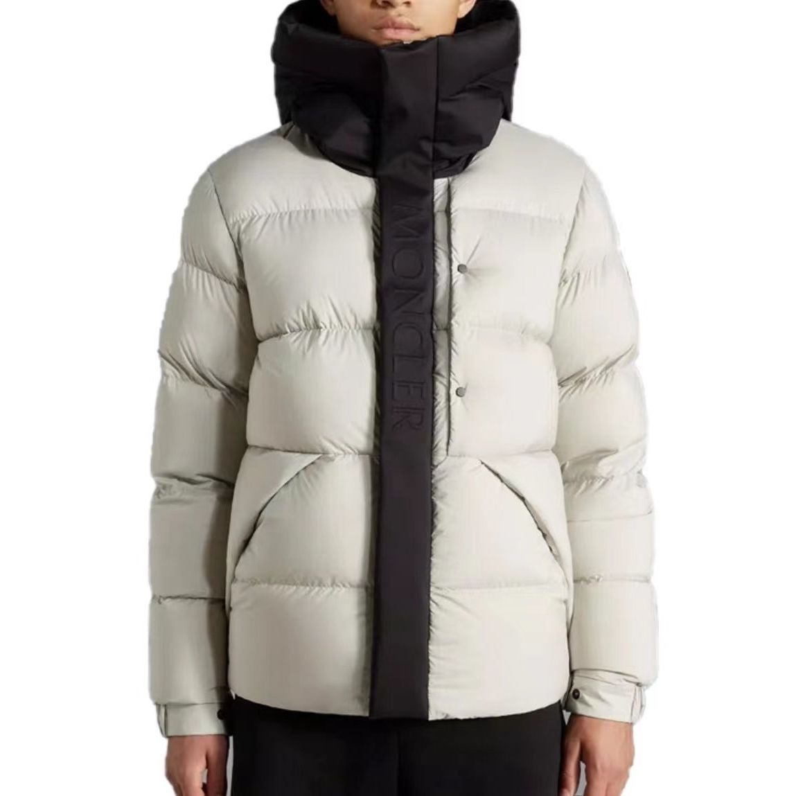 M0ncler black hood jacket 3 colors