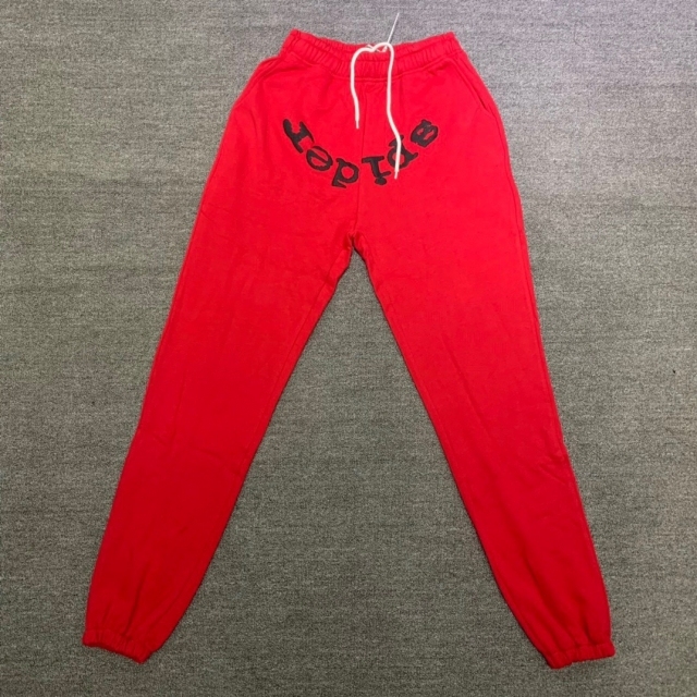 Sp5der Spider Worldwide Red Net Hoodie/Pants