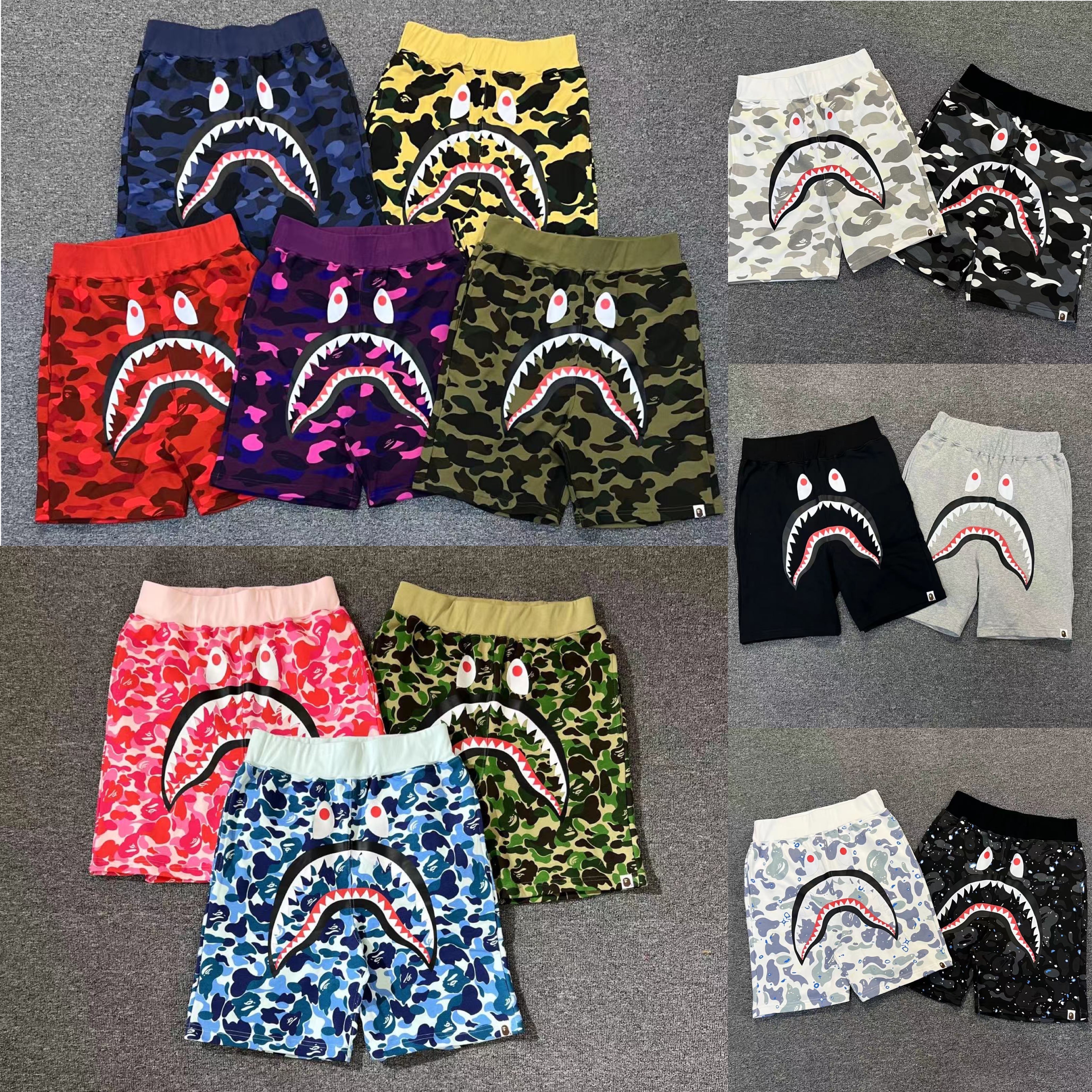 Bape shark face shorts 14 styles