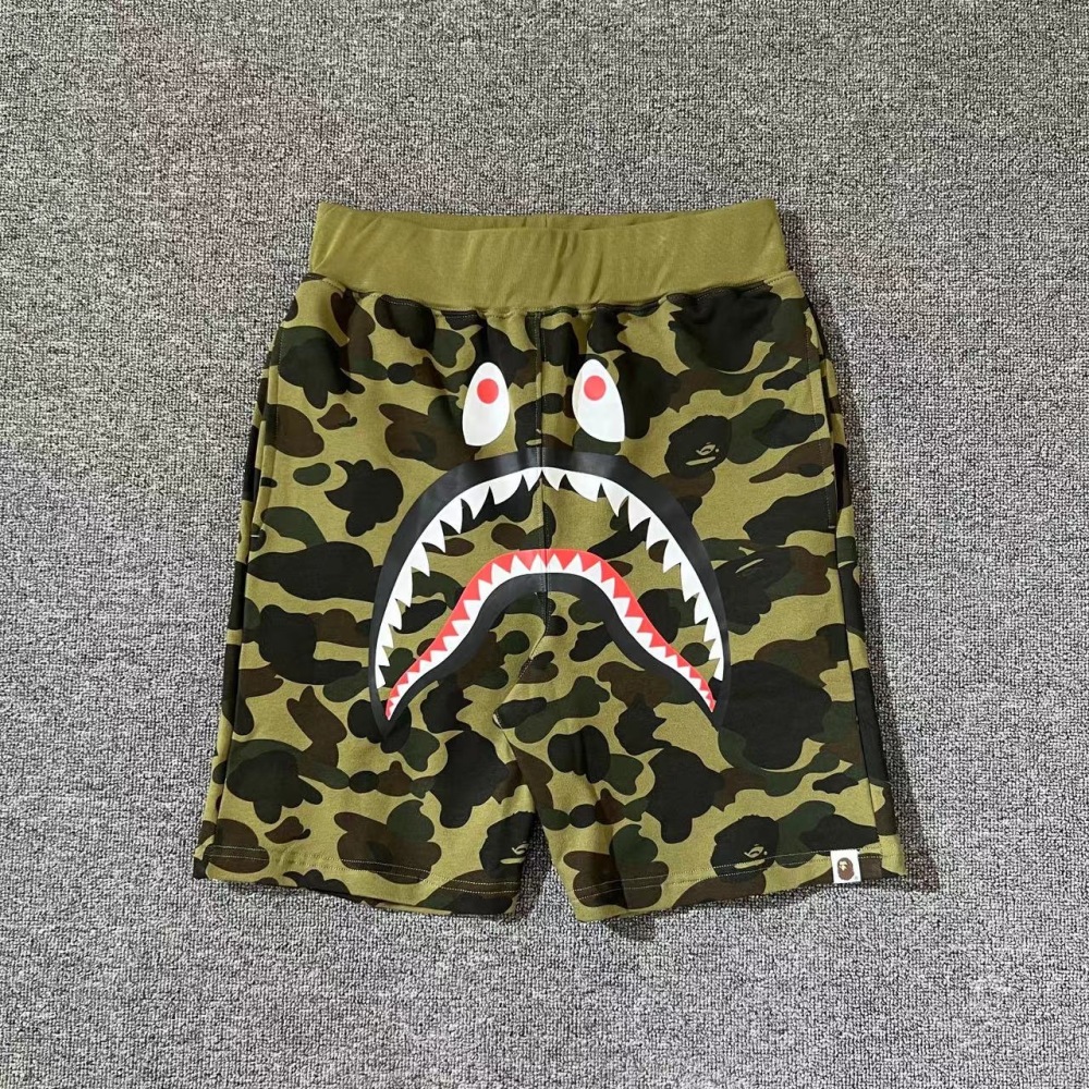 Bape shark face shorts