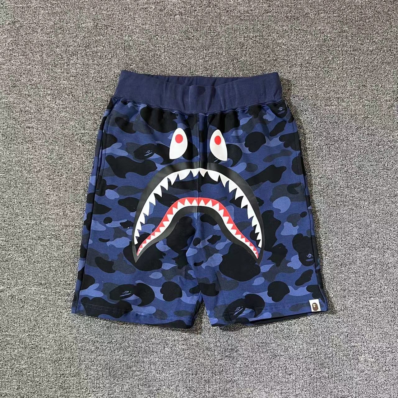 Bape shark face shorts