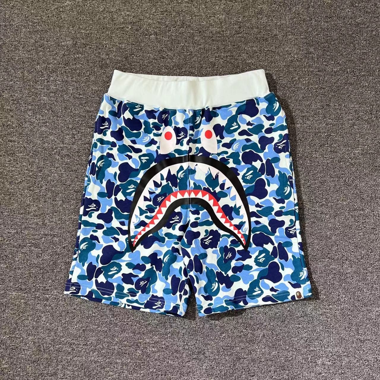 Bape shark face shorts