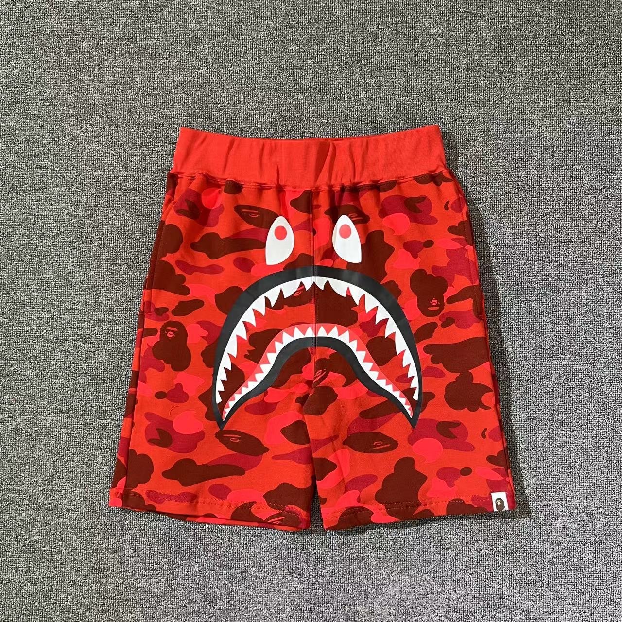 Bape shark face shorts
