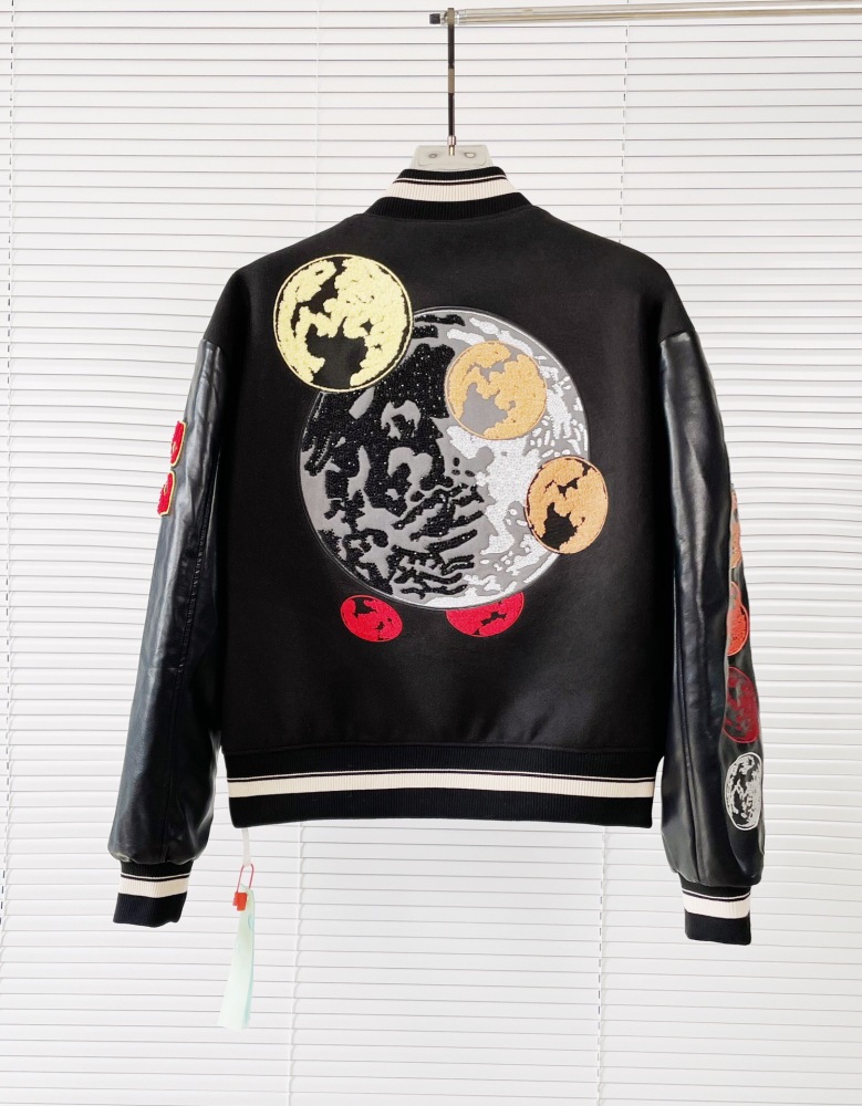 Off White Moon Jacket Black Color