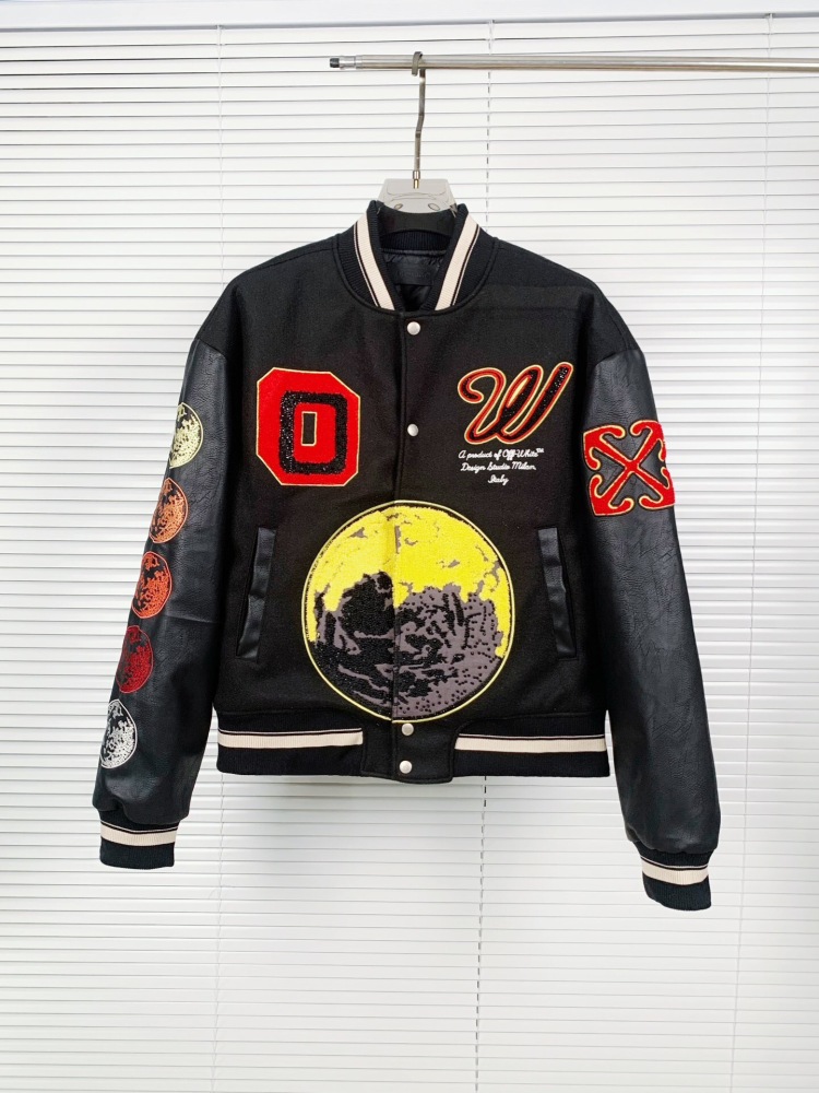 Off White Moon Jacket Black Color