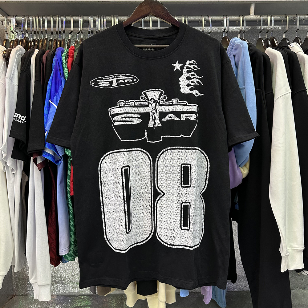 Hellstar 08 Shirt Black