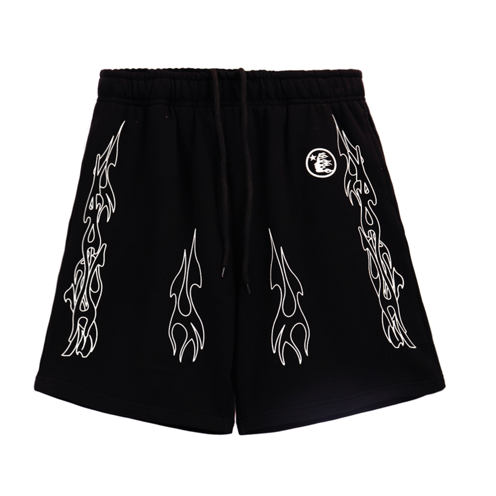 Hellstar Frame Shorts Black