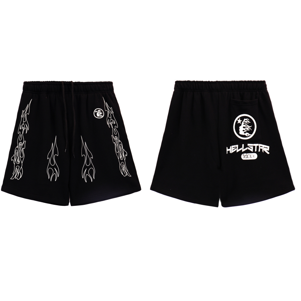 Hellstar Frame Shorts Black