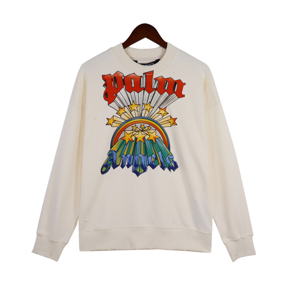 Pa Rainbow Star Crewneck