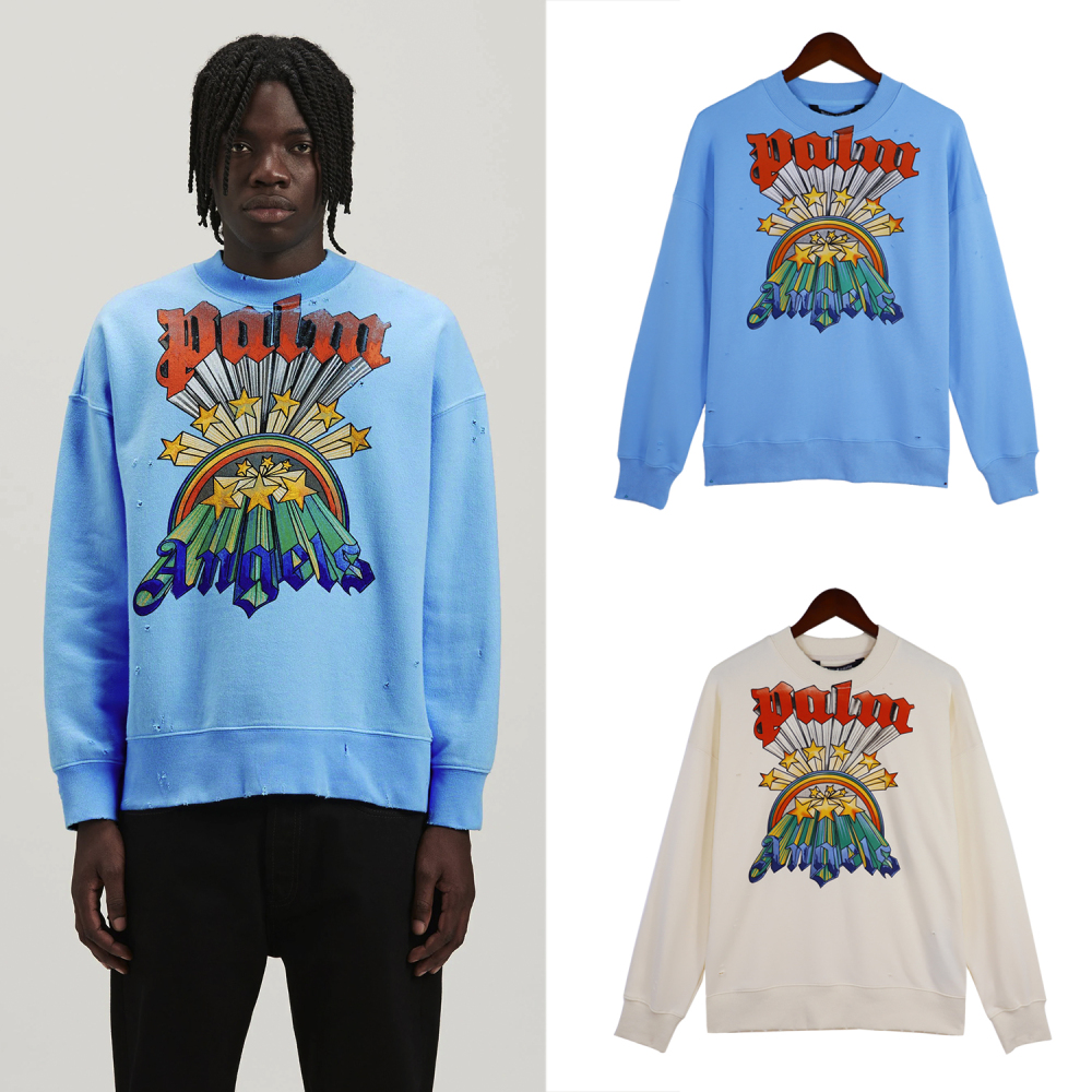 Pa Rainbow Star Crewneck