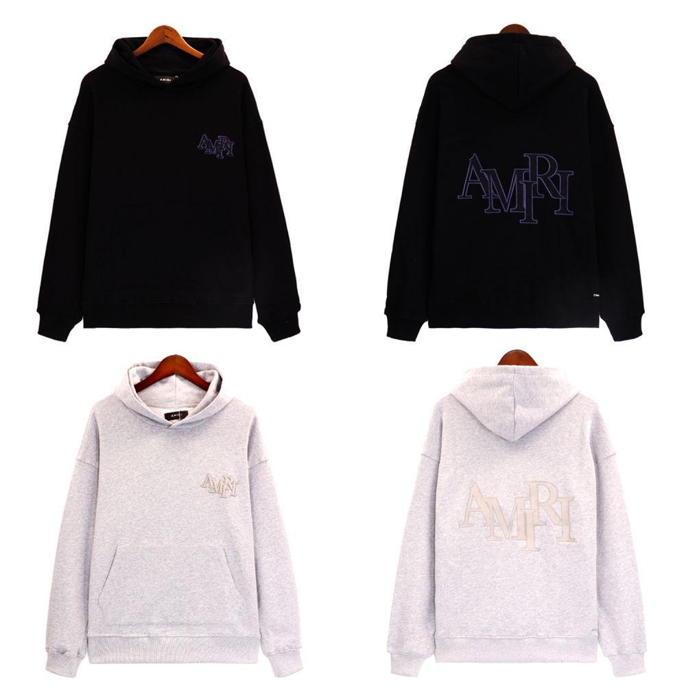 Amiri Embroidery Amiri Hoodie 2 Colors