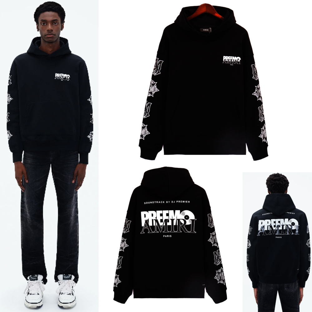 Amiri Preemo Amiri Hoodie Black