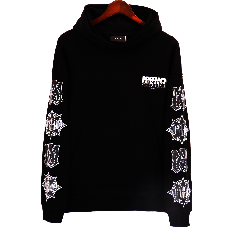 Amiri Preemo Amiri Hoodie Black