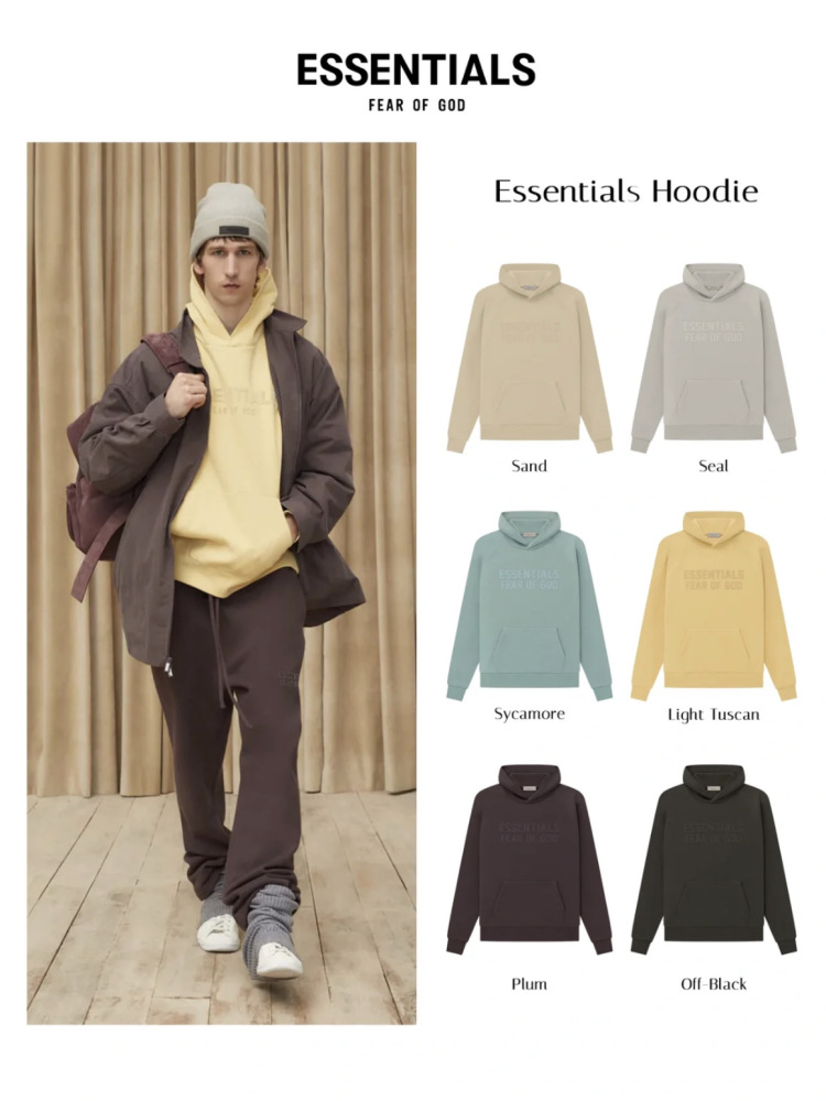 Fog Essentials Pullover Hoodie 6 Colors