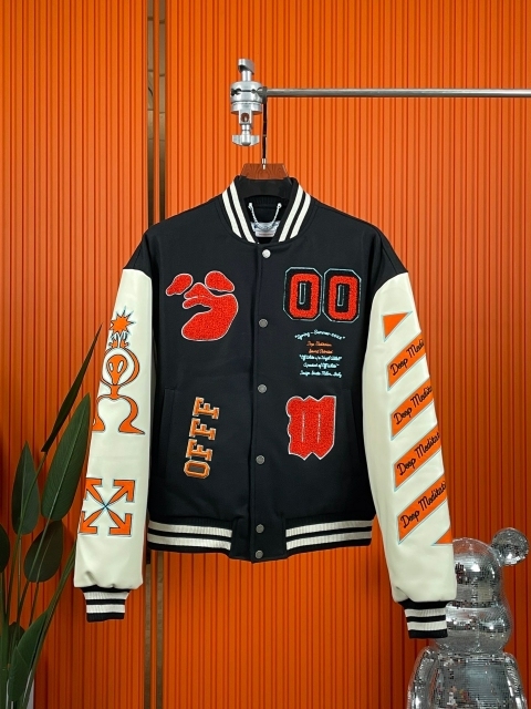 Off White Moon Jacket Black Color