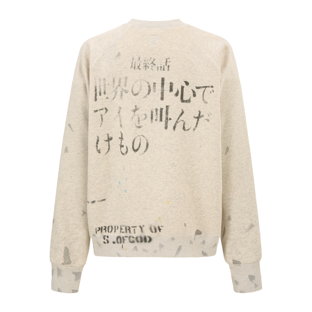 Saint EVANGELION Broken Design Crewneck