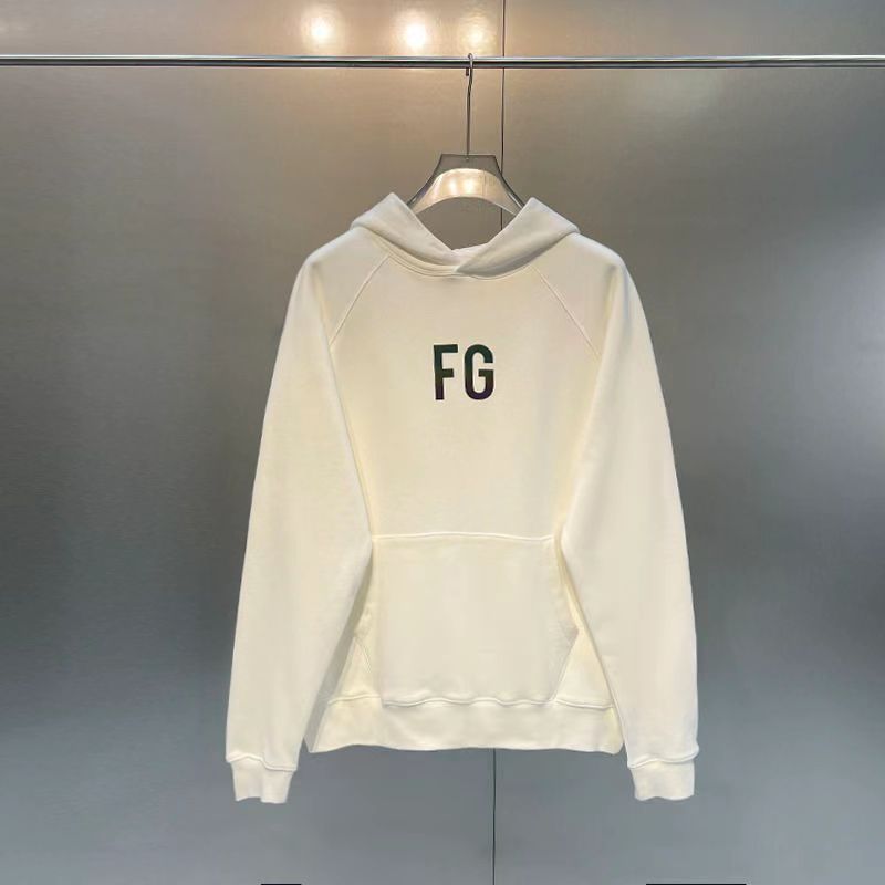 Fog essentials hoodie with letters on the chest 4colors