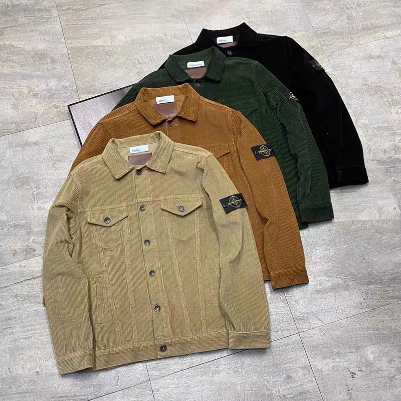 Stone island corduroy coat 4 colors