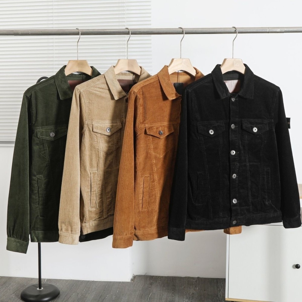 Stone island corduroy coat 4 colors