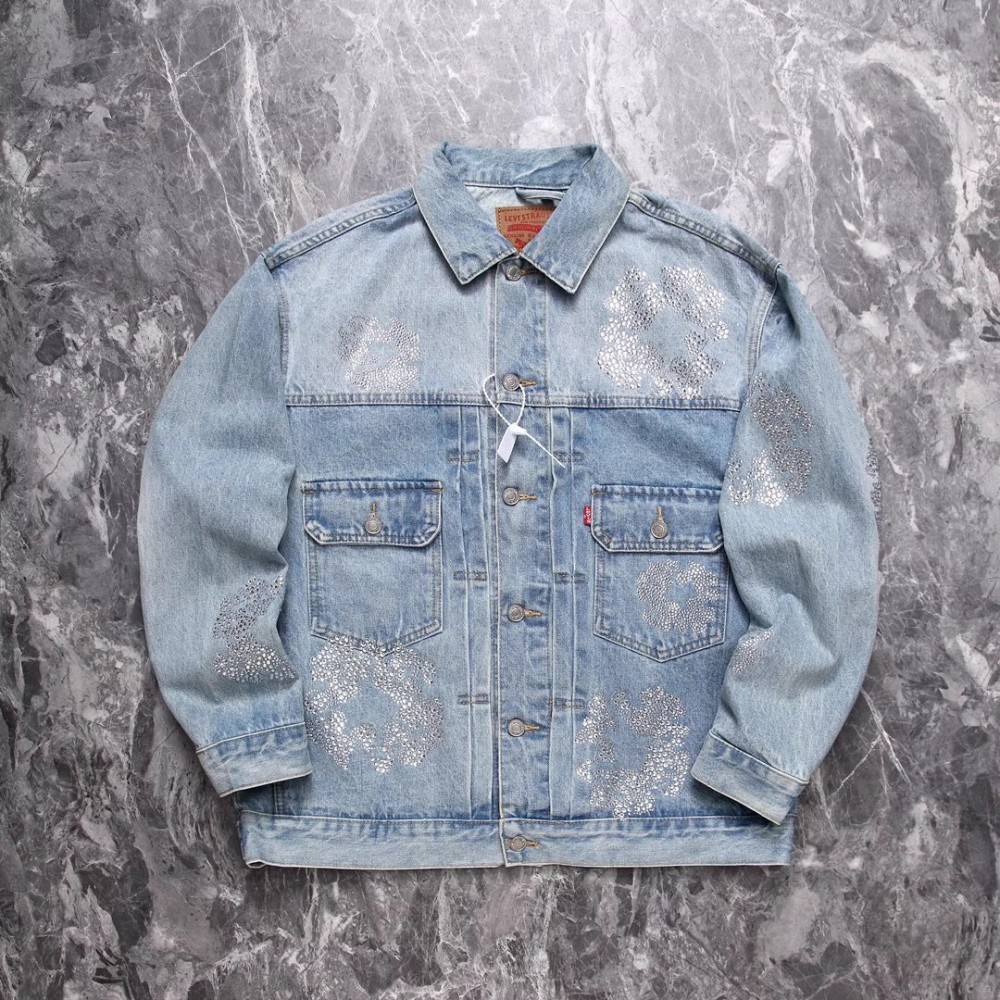 Denim Tears Rhinestone Jean Jacket
