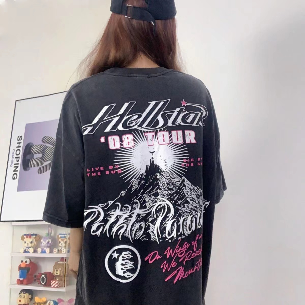 Hellstar Eagle Shirt Black