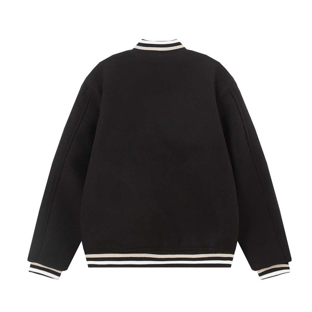 Gallery dept leopard embroidery jacket black