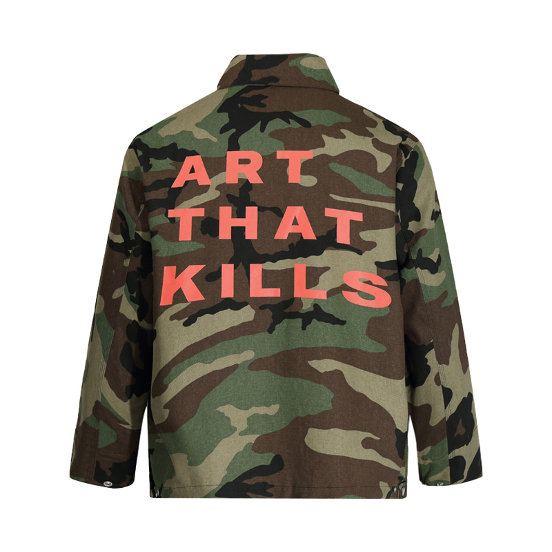 Gallery Dept Green Camo Jacket